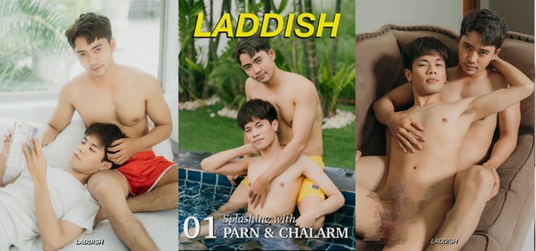LADDISH LITE NO.01 Parn & Chalarm——万客写真+视频